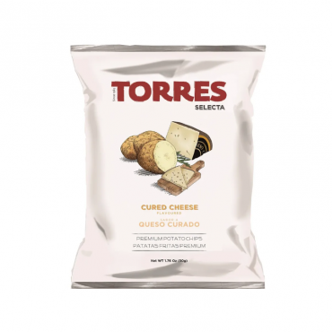 Картофельные чипсы "Torres" cо вкусом сыра Patatas Fritas Torres, 50 гр