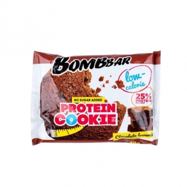 Печенье протеиновое "Шоколадный брауни" Protein cookie Chocolate brownie Bombbar, 40 гр