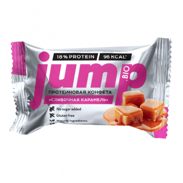 Конфета протеиновая «Сливочная карамель» JUMP, 30 гр