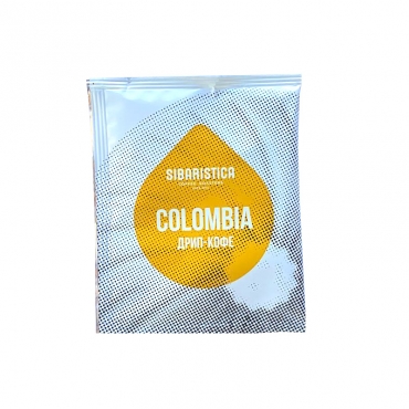 Кофе молотый в дрип-пакете Colombia 100% арабика Sibaristica, 10 гр