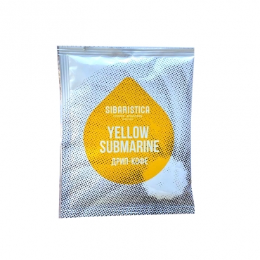 Кофе молотый в дрип-пакете Brazil Yellow Submarine 100% арабика Sibaristica, 10 гр