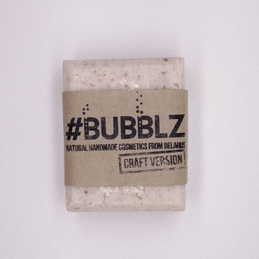 Мыло натуральное "Соляное" BUBBLZ, 100 гр