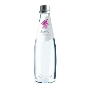 Вода минеральная питьевая газированная "Surgiva", 0,25л