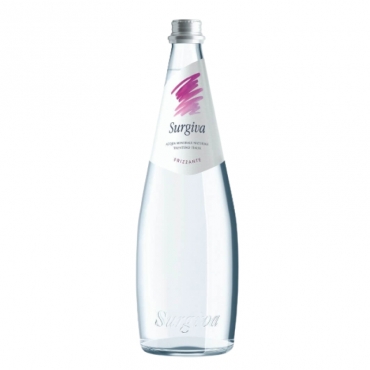 Вода минеральная питьевая газированная "Surgiva", 0,5л