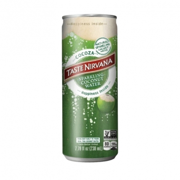 Кокосовая вода натуральная газированная "Cocoza" Taste Nirvana, 230 мл
