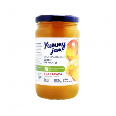 Джем из манго без сахара Yummy jam, 350 гр