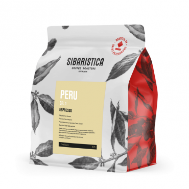 Кофе зерновой (эспрессо) Peru Gr.1 Sibaristica, 200 гр
