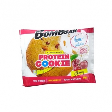 Печенье протеиновое "Вишня" Protein cookie Cherry Bombbar, 40 гр