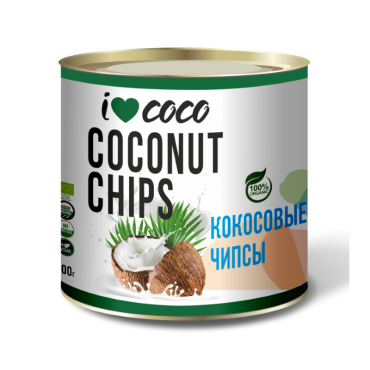 Чипсы кокосовые I love coco, 100 гр