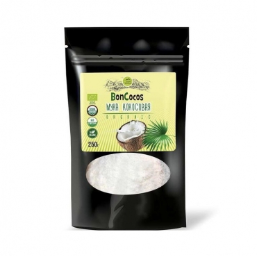 Мука кокосовая органическая Bon Cocos Дары Памира, 250 гр