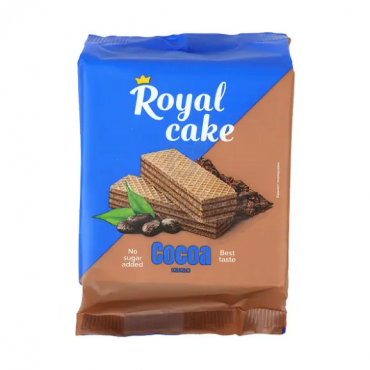 Вафли на сорбите с какао Royal Cake, 120 гр