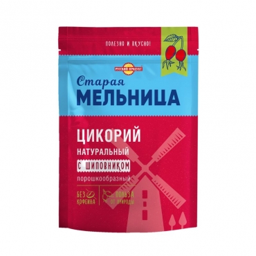 Цикорий с шиповником натуральный порошкообразный Старая мельница, 85 гр х 12