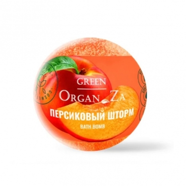 Гейзер для ванны "Персиковый шторм" Green Organ Za, 135 гр
