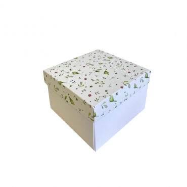Коробка для подарка "Весна" 15х15х10