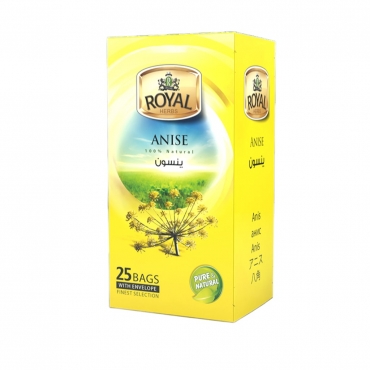 Напиток чайный "Анис" Royal Herbs, 25шт × 2г