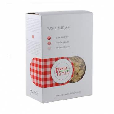 Макаронные изделия из твердых сортов пшеницы Pasta mista №1 Pasta Roma, 500 г