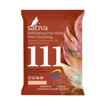 Маска-гоммаж для очищения пор №111 Sativa, 15 гр