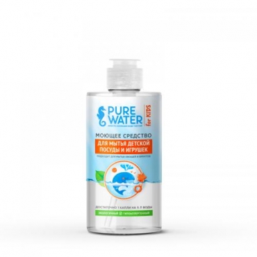 Средство моющее для мытья детской посуды Pure Water, 450 мл
