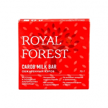 "Шоколад" из обжаренного кэроба Royal Forest, 75 гр