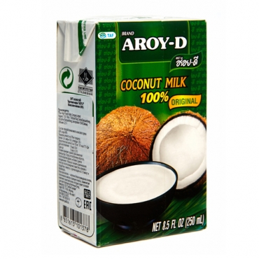 Кокосовое молоко Aroy-D, 250 мл