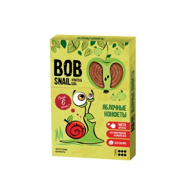 Пастила яблочная Bob Snail, 60 гр