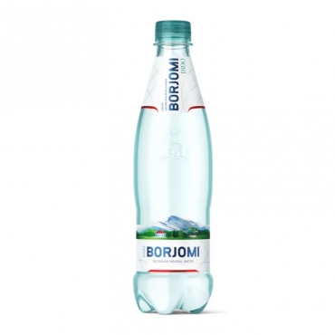 Минеральная вода (ПЭТ) Borjomi, 0,5 л