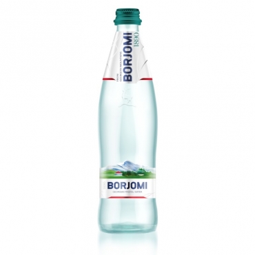 Минеральная вода (стекло) Borjomi, 0,5 л
