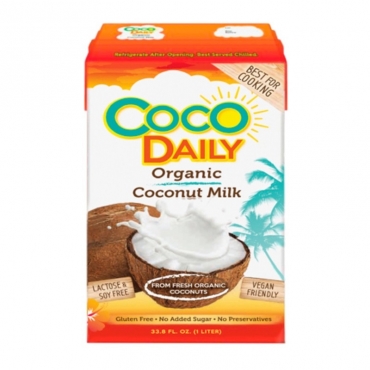 Кокосовое молоко 17-19% жирности CocoDaily, 1000 мл
