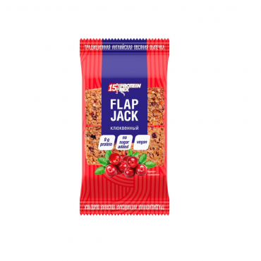 Печенье овсяное протеиновое "Flap Jack" клюквенное ProteinRex 60 гр