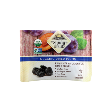 Органический сушеный чернослив Sunny Fruit, 30 г