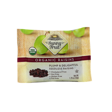 Органический изюм Sunny Fruit, 50 г