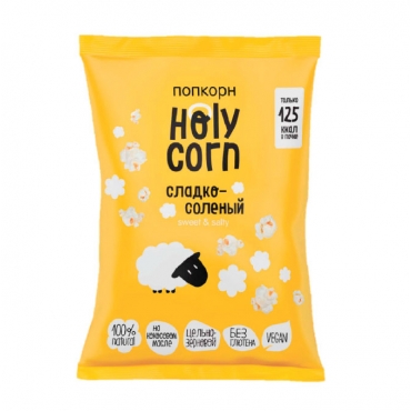 Попкорн "Сладко-соленый" Holy Corn, 30 гр