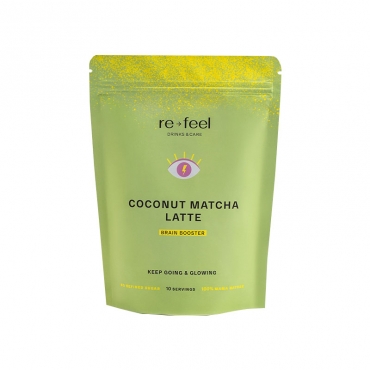 Напиток "Coconut Matcha Latte" (дой пак) Re-feel, 180 гр