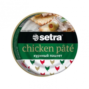 Паштет куриный SETRA, 100 гр
