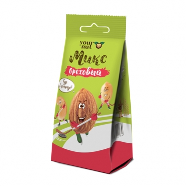 Микс ореховый соленый с пряностями Your nut, 80 гр