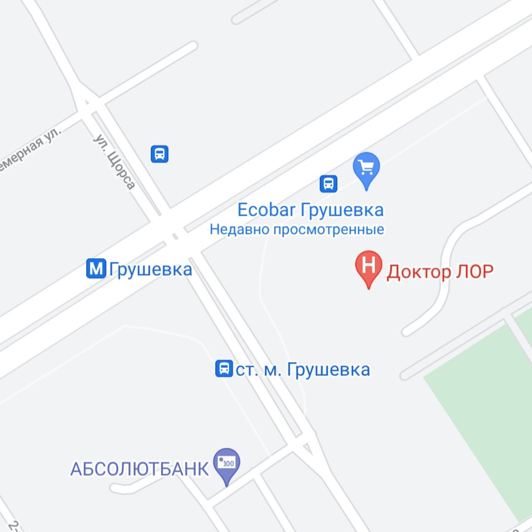 Адрес Ecobar в Грушевке